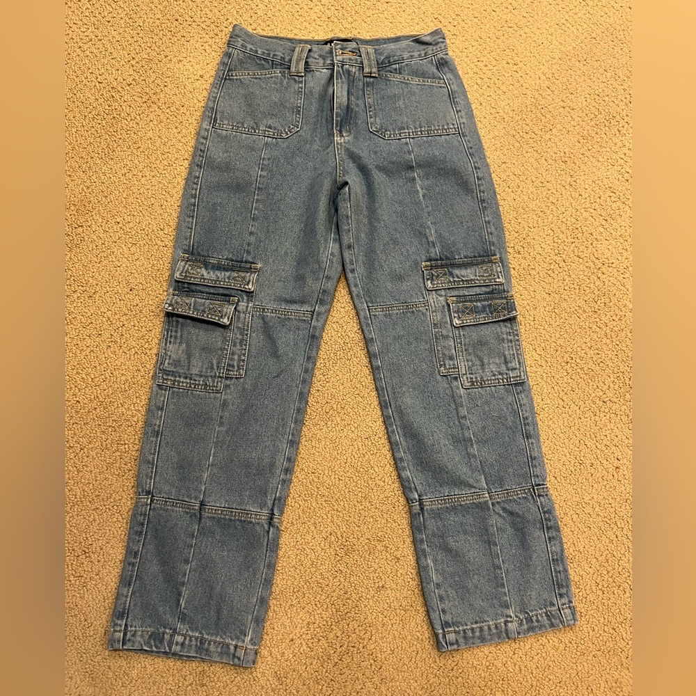 Princess Polly Cargo Jeans by Lioness